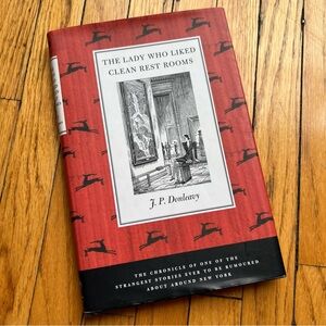 Hardcover Book: The Lady Who Liked Clean Rest Rooms, Fiction Novel